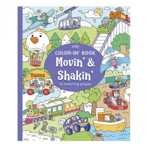 Cuaderno para colorear Movin´and Shakin´