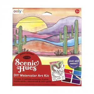 Kit DIY pinta con acuarela desierto Scenic Hues