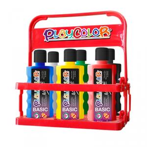 Playcolor Acrylic Basic 250ml cesta 6 colores