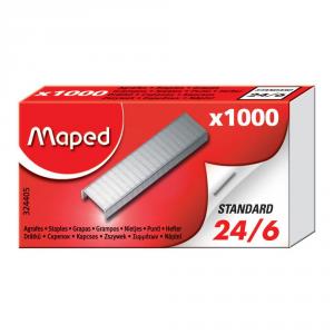 Grapas modelo 24/6 1000 unidades Maped