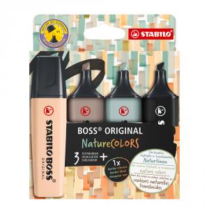 Stabilo Boss Original Nature 4 colores