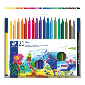 Rotulador Noris 20 colores Staedtler