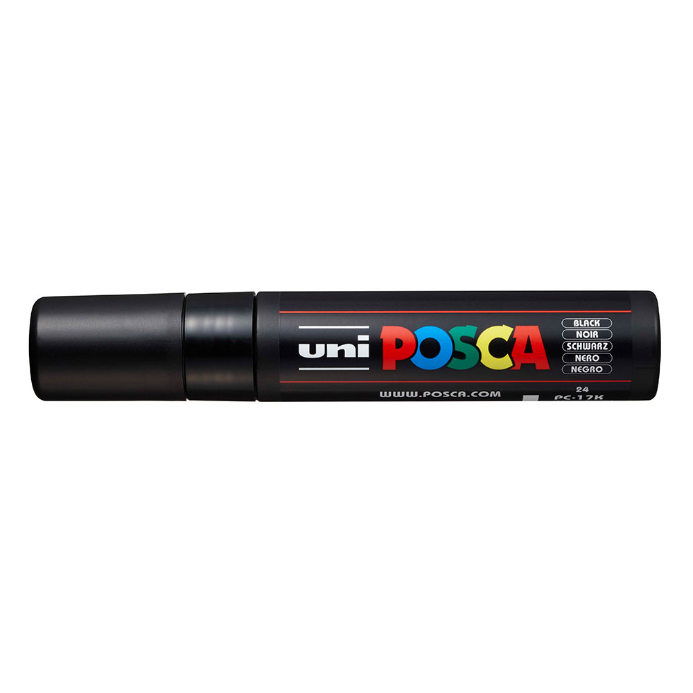 Rotulador Posca PC17K 15 mm negro. Uniball :: Uniball :: Papelería :: Dideco
