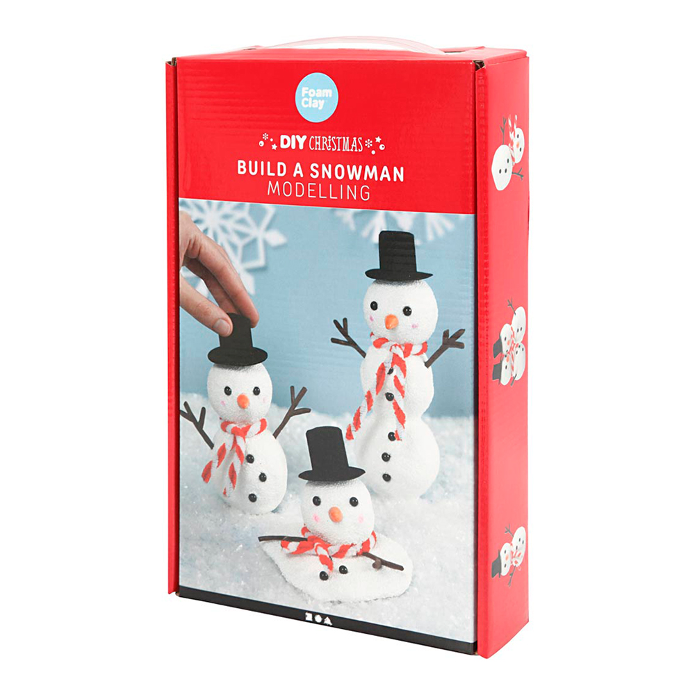 Kit manualidades Crea muñeco de nieve