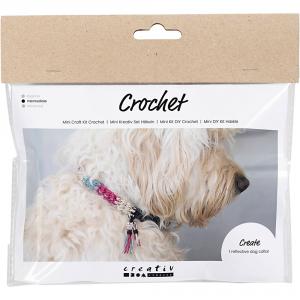 Mini Kit DIY crea collar para perro de crochet.