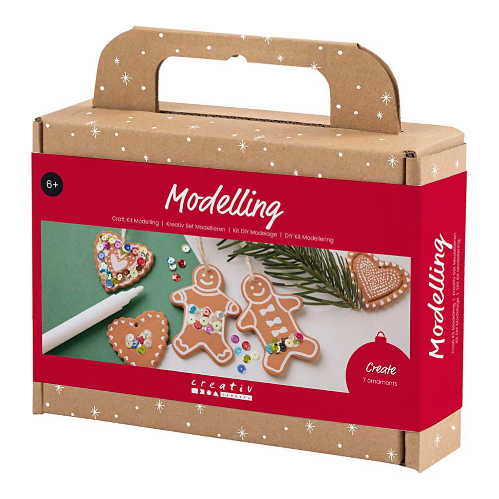 Kit de manualidades Modelado figuras navideñas