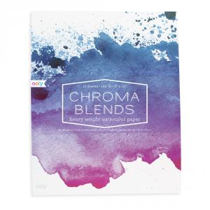 Cuaderno de dibujo 15 hojas 240gr. Chroma Blends