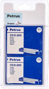 Grapas modelo 23/06 4 cajas Petrus