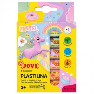 Plastilina Jovi pastel 6 barras