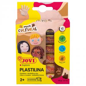 Plastilina Jovi 6 barras tonos piel