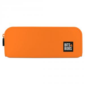 Portatodo silicona naranja flúor Bits and Bobs 20x7,5x5,5cm
