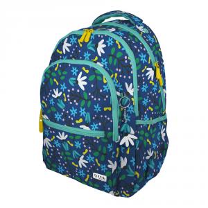 Mochila Roomy 33x46x22,5cm Blue garden Elena Corredoira