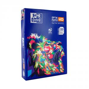 Papel A4 liso 500 hojas 80gr Oxford optik paper HD