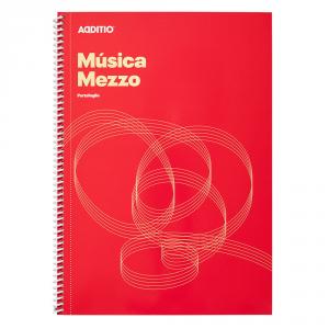 Cuaderno de música Additio Mezzo