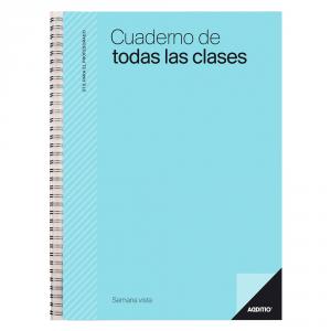 Cuaderno del profesor para todas las clases.