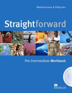 Straightforward Pre-intermediate workbook sin key. Macmillan