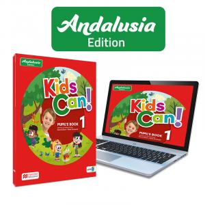 KIDS CAN! Andalucia 1 Pupil´s Book: libro de texto de inglés impreso con acceso·Kids Can! Andalucia