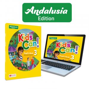 KIDS CAN! Andalucia 3 Pupil´s Book: libro de texto de inglés impreso con acceso·Kids Can! Andalucia