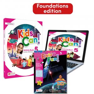 KIDS CAN! Foundations 5 Activity Book, ExtraFun and Pupil s App: con acceso a la·Kids Can