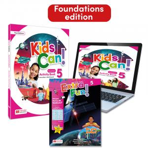 KIDS CAN!  Foundations 5 Essential Activity Book & Extra Fun: con acceso a la ve·Kids Can