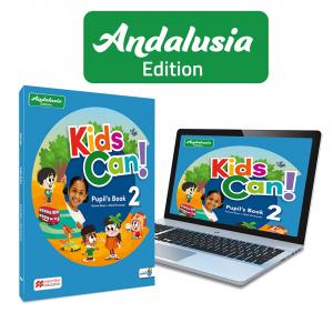 KIDS CAN! Andalucia 2 Pupil´s Book: libro de texto de inglés impreso con acceso·Kids Can! Andalucia