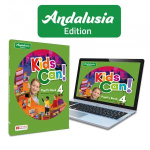 KIDS CAN! Andalucia 4 Pupil´s Book: libro de texto de inglés impreso con acceso·Kids Can! Andalucia