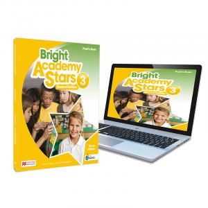 Bright Academy Stars 3 Pupil s Book:libro de texto de inglés impreso con acceso·Bright Academy Stars 2nd