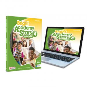 Bright Academy Stars 4 Pupil s Book:libro de texto de inglés impreso con acceso·Bright Academy Stars 2nd