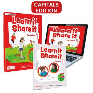 Learn it Share it 1 Pupil s Book: Capitals Edition, Sharebook impreso con acceso·Learn it share it