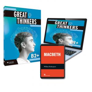 GREAT THINKERS B2PluS Student s book & eReader: libro de texto y versión digital (l·Great Thinkers