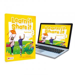 Learn it Share it 3 Pupil s Book: libro de texto impreso con acceso a la versión·Learn it share it