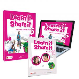 Learn it Share it 5 Activity Book: cuaderno de actividades de refuerzo &Shareboo·Learn it share it