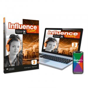 INFLUENCE TODAY 3 Workbook, Competence Evaluation Tracker y Student s App·Influence Today