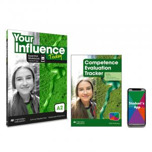 YOUR INFLUENCE TODAY A2 Essential Workbook, Competence Evaluation Tracker y Stud·Your Influence Today