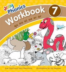 JOLLY PHONICS WORKBOOK 7.