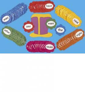 JOLLY PHONICS WORD WALL FLOWERS