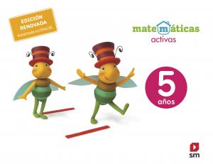 Matemáticas activas. 5 años·Infantil.3er Curso