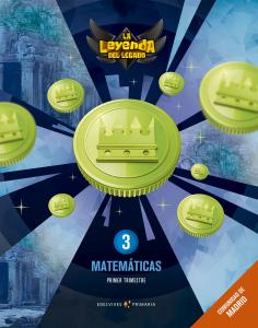 Proyecto: La leyenda del Legado. Matemáticas 3. Comunidad de Madrid. Trimestres·Primaria.3er Curso