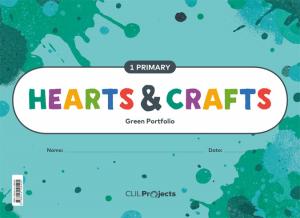 HEARTS & CRAFTS GREEN NOTEBOOK 1 PRIMARIA·Primaria.1er Curso