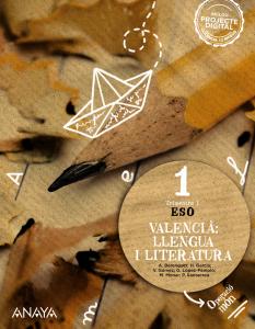 Valencià: llengua i literatura 1.·E.S.O..1er Curso·Operació món