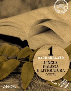 Lingua Galega e Literatura 1.·Bachillerato.1er Curso·Operación Mundo