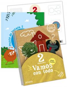 Vamos con todo 2. Primer trimestre. PluS Punto de lectura 2 PluS Material manipulativo·Primaria.2ºCurso·Operación Mundo