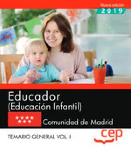 Educador (Educación Infantil). Comunidad de Madrid. Temario general. Vol. I