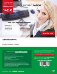 PACK AHORRO BASICO ADMINISTRATIVO CORPORACION LOCAL