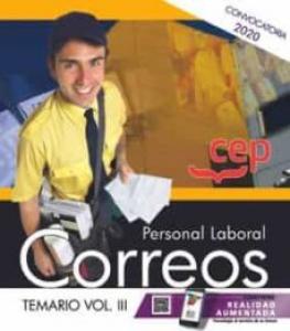 Personal laboral correos temario 3