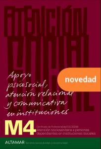 Apoyo psicosocial, atención relacional y comunicativa en instituciones·CP ATENCIÓN SOCIOSANITARIA A PERSONAS DE