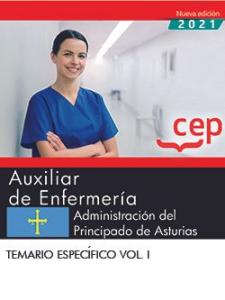 Temario específico. Auxiliar de enfermería. Administración del Principado de Ast