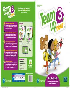 Team Up Now! 3 Pupil s Book & Interactive Pupil s Book and DigitalResources Acce·Primaria.3er Curso·TEAM UP NOW]