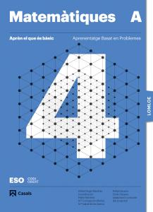 Aprèn el que és bàsic. Matemàtiques 4 A ESO.  LOMLOE·E.S.O..4ºCurso·Codi obert