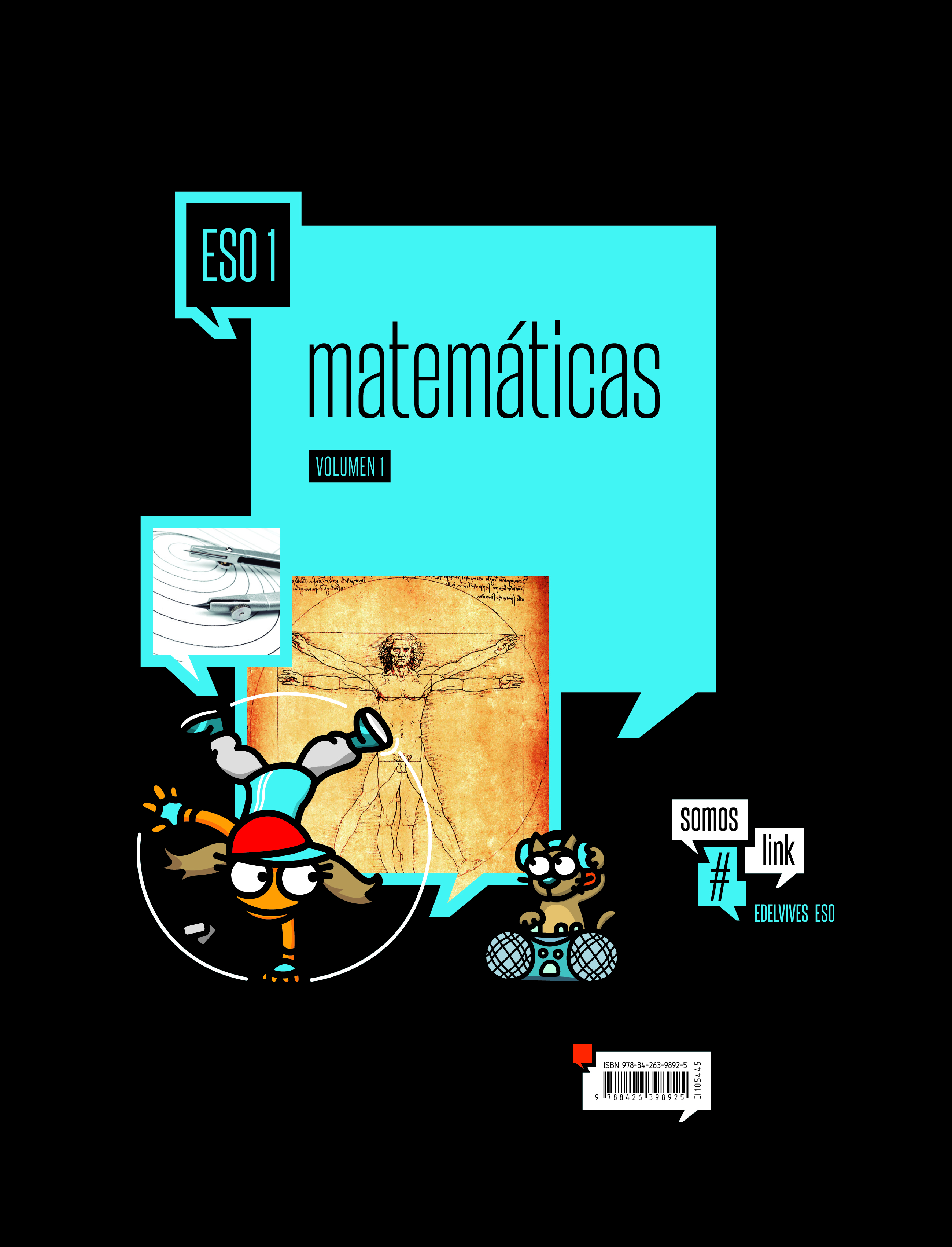 Matemáticas 1º ESO (Tres volúmenes)·E.S.O..1er Curso·Somoslink